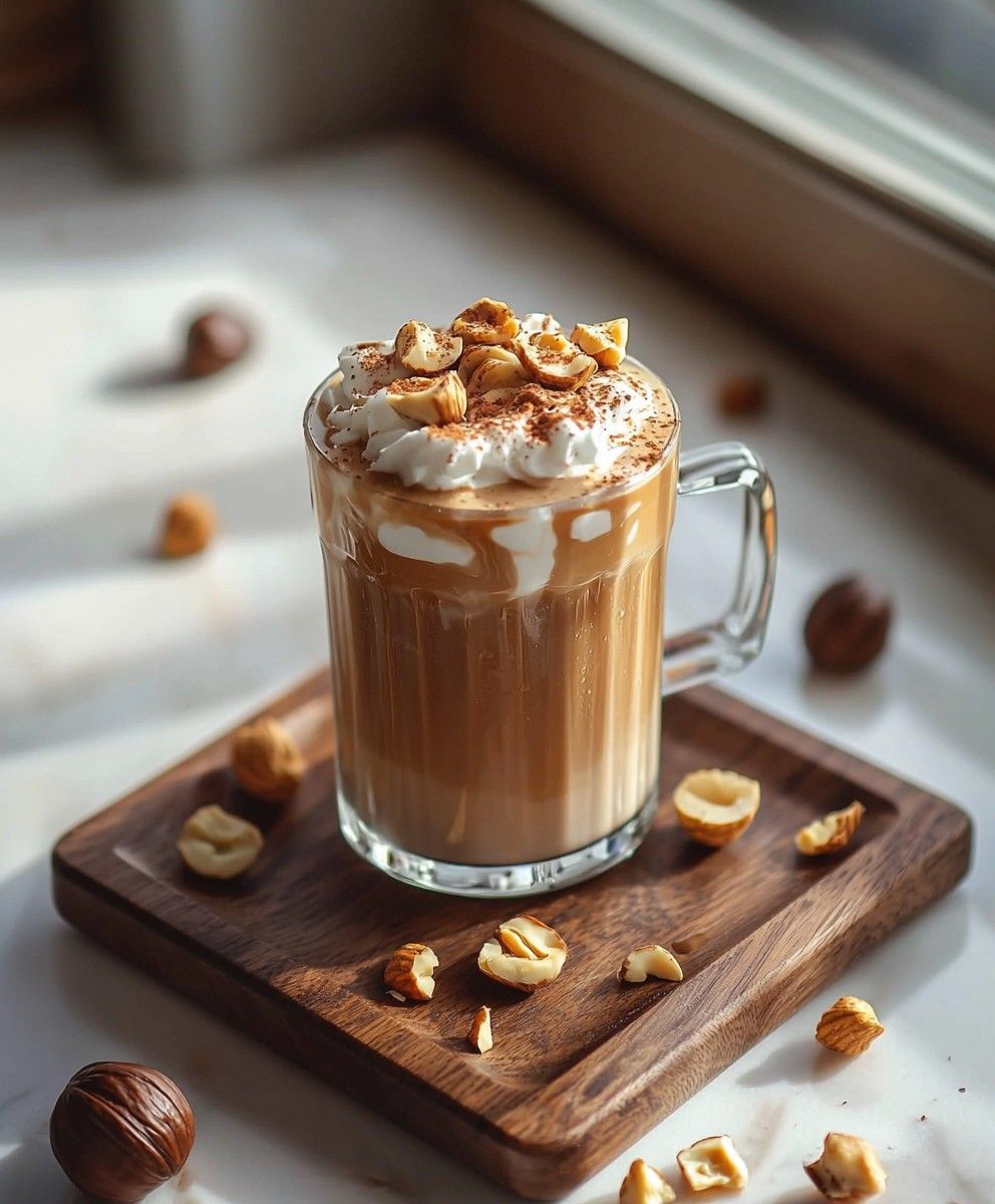 café noisette chataigne