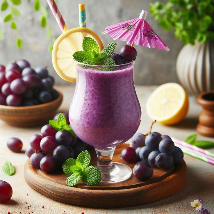 A propos smoothie au raison noir